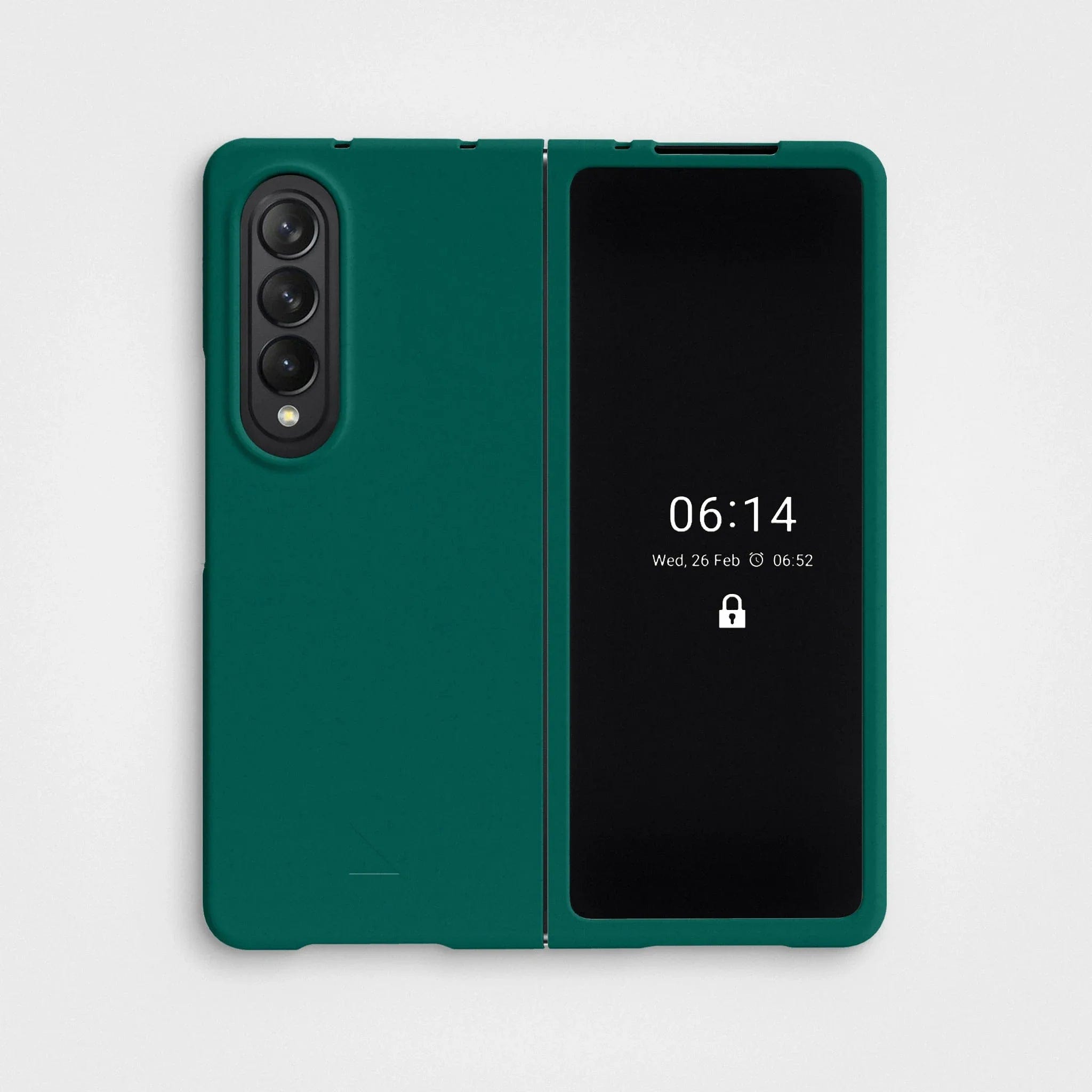 no plastic mobile case ultramarine green | agood company, samsung fold 2022