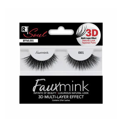 Cala 3D Faux Mink Strip Lashes (Rouge) - QTY DEAL (6) SAVE $27 (MAR-MA -  Beauty Depot