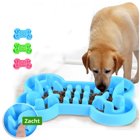 PETZZ Anti Gobble Tray - Greedy Eaters - Dog Food Bowl - Dog Corner