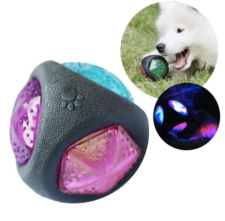 PETZZ - Glow in the Dark Bouncy Ball - Beautiful Toy for Dogs