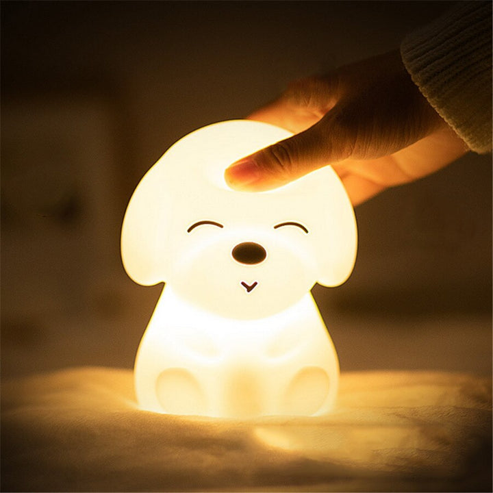 SiliconBuddy Colorful Dog Lamp - Beautiful Light - WOEF Boutique