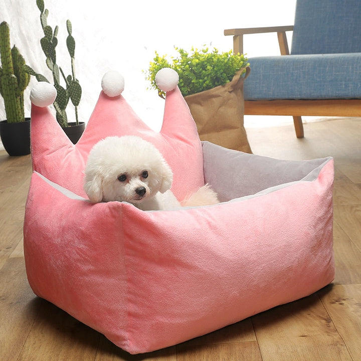 PETZZ Crown Dog Bed Deluxe - Sleeping Dogs - Dog Corner Shop