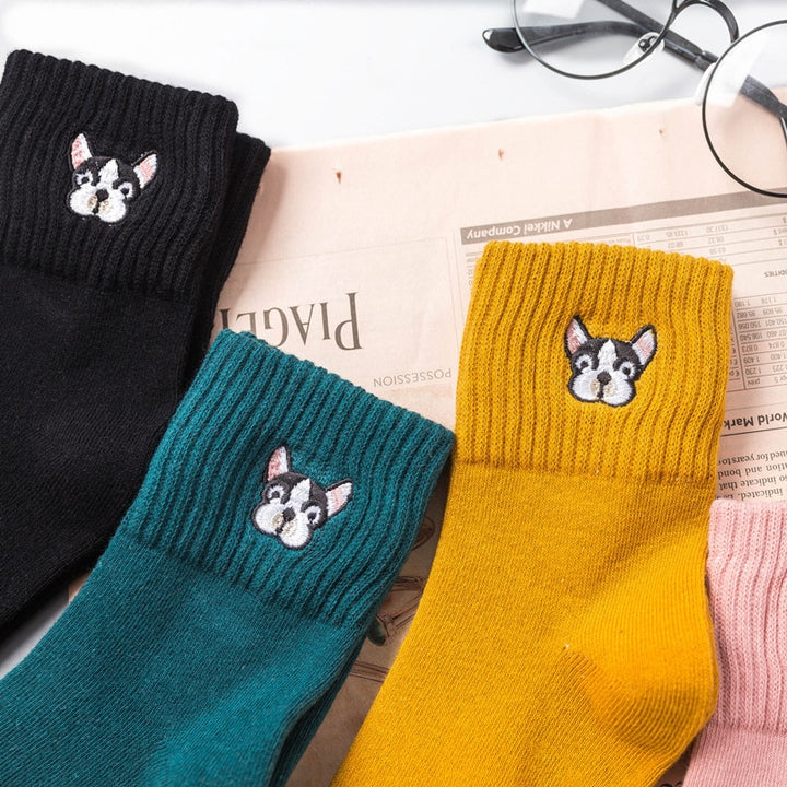 Cute Socks with Dog Head - Socks for People - Dog Corner