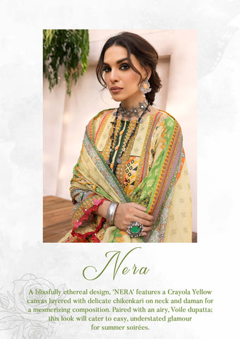 MASTANI COLLECTION / 3PC / PRINTED EMBROIDERED LAWN BY JACQUARD CLOTHING