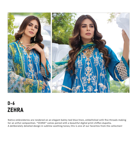 New Arrivals Winter 2022 linen unstitched collection luxury embroideries by jacquard clothing 