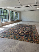 Load image into Gallery viewer, Emre, early 20th C Turkish rug with signature, 9’2 x 14’7
