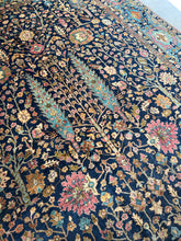 Load image into Gallery viewer, Emre, early 20th C Turkish rug with signature, 9’2 x 14’7
