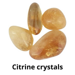 Citrine crystals