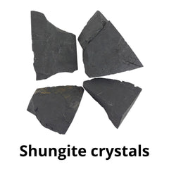 Shungite crystals