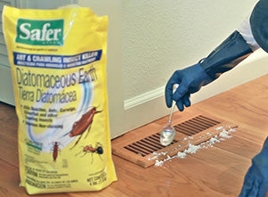 Applying Diatomaceous Earth