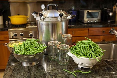 pressure canning beans