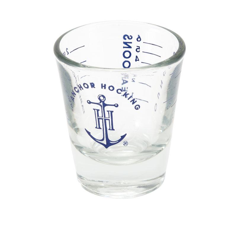 how much liquid is in a standard shot glass