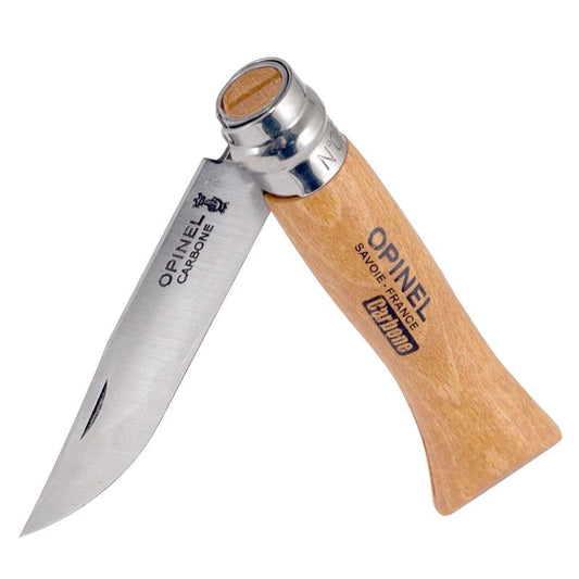 Opinel No.9 Carbon Steel Locking Knife — C Booth & Son