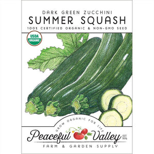  Organic  Squash  Summer  Dark  Green  Zucchini-pack 