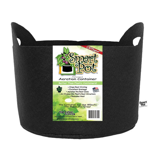 What plants grow well in a 1-gallon fabric pots?