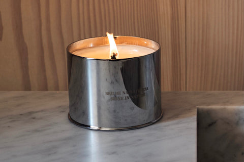 Aluminum vegan Jungle Candle by Bjorn