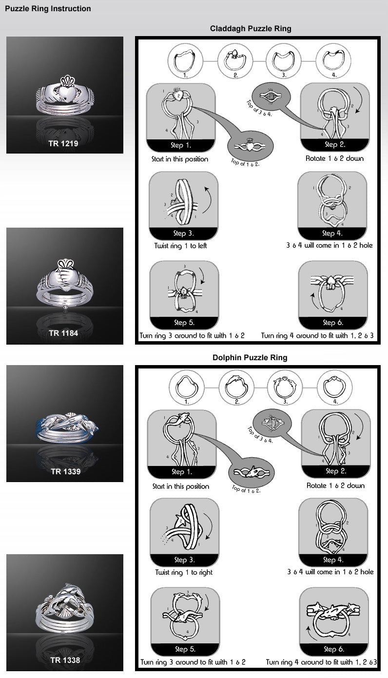 Puzzle Ring Instruction Peter Stone Jewelry