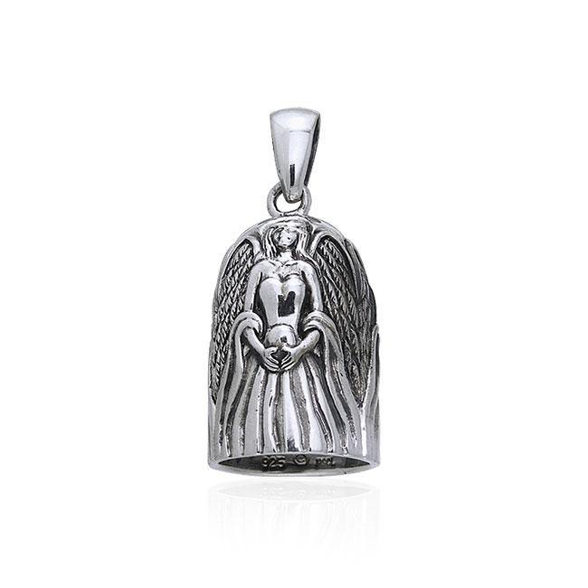 angel bell pendant