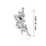 Enchanted Fairy Silver Pendant TPD5397 - Jewelry