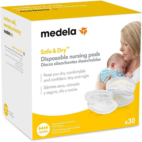 NEW!!! Medela Safe And Dry Ultra Thin Disposable Nursing Pads 240 Count  UNOPENED