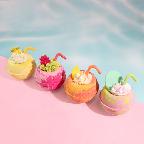 bath bombs mocktail collection sweet summer sips