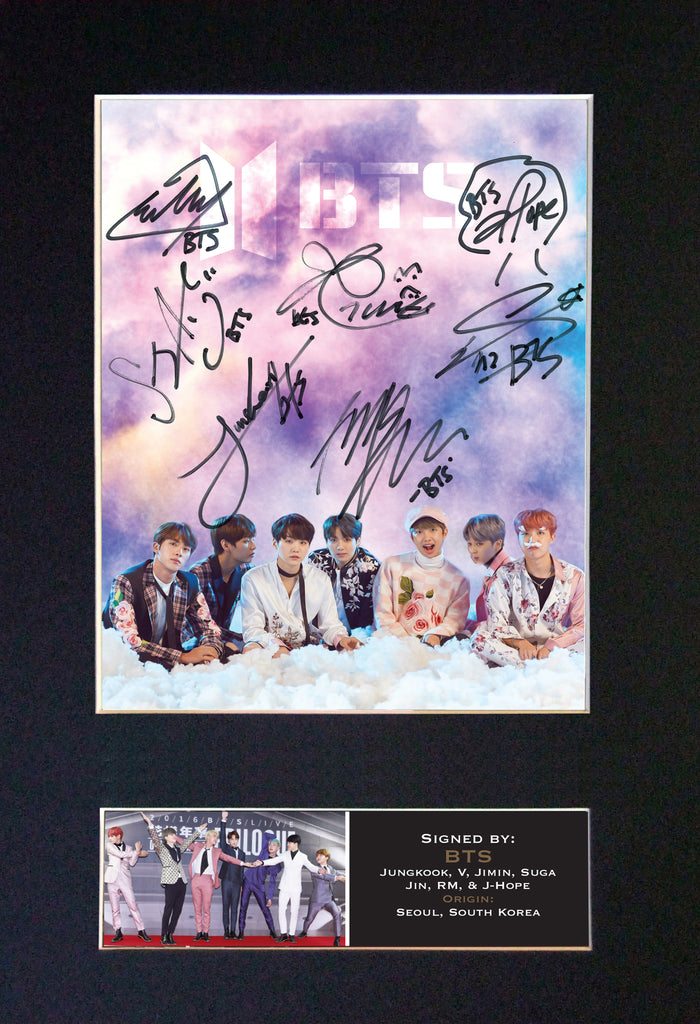 bts autograph