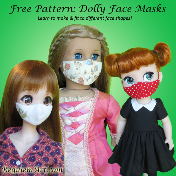 Face Mask for Dolls and Stuffed Animals