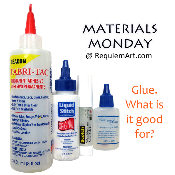 Materials Monday: Fabric Glues – Requiem Art Designs