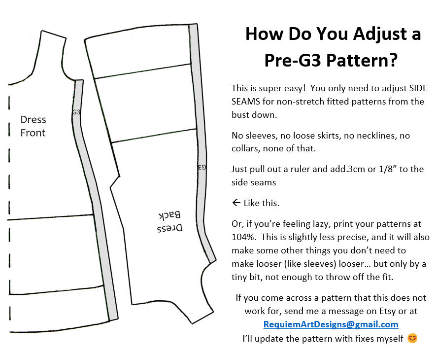 G3 Monster High Ghouls sizing info – Requiem Art Designs