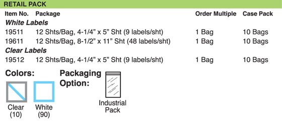 Lucky Line Round Lable-It Grid