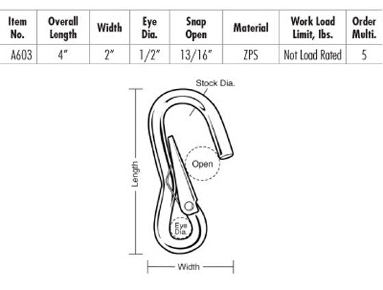 All-Purpose Hook | Tough Links™ | Lucky Line Products