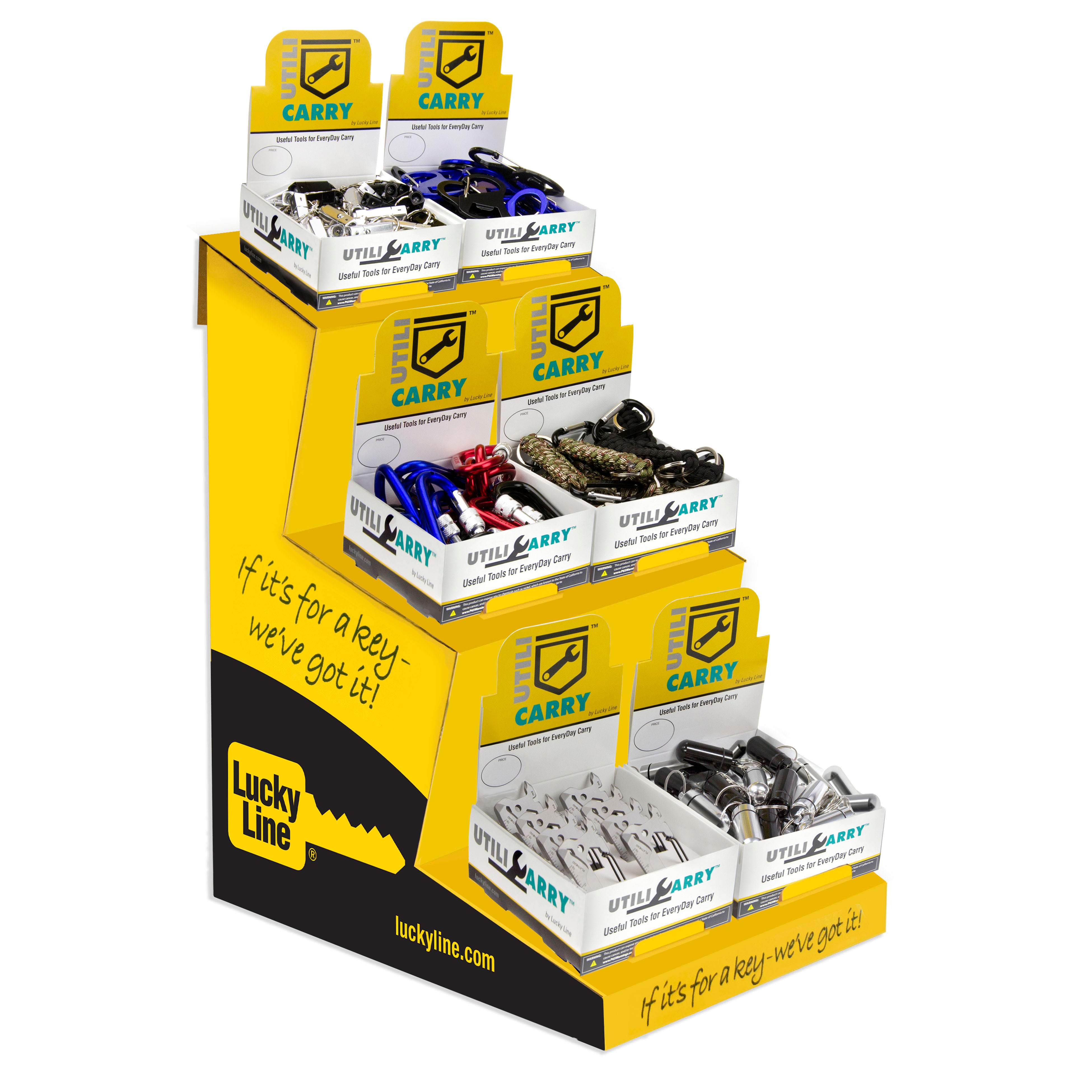 UtiliCarry 3-Tier Counter Display