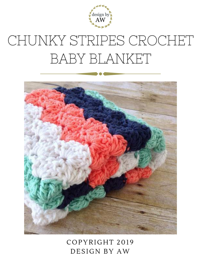 Beautiful Shell Stitch Crochet Blanket Pattern Design By AW