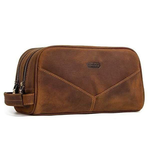 trousse de toilette homme cuir luxe