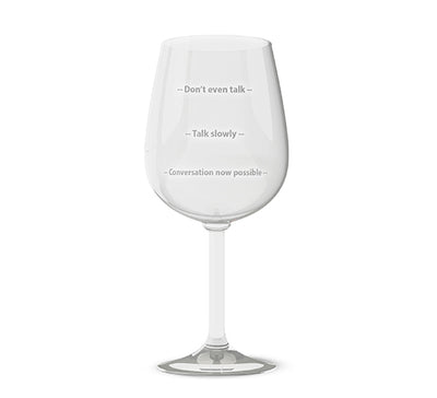 The Wine Savant Beautiful Hand Painted Wine Glasses Set of 2 – Alrossa