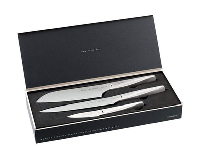 Jean Dubost New Age 4 Piece Steak Knife Set Gold