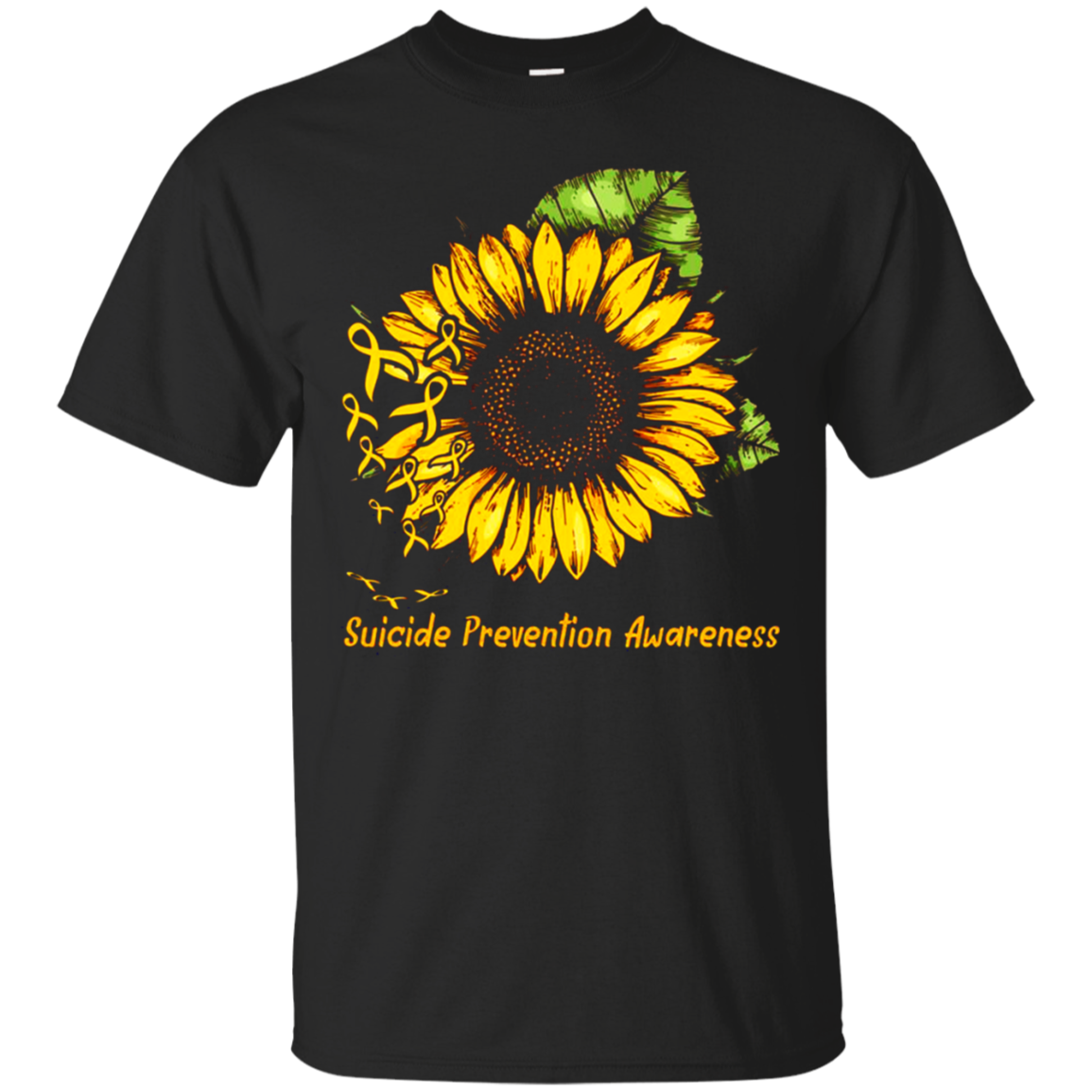 Sunflower Suicide Prevention Awareness Shirt