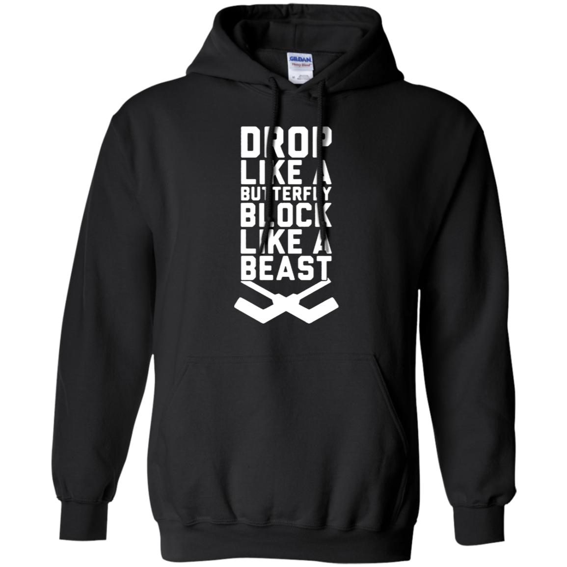 Drop Like A Butterfly Block Like A Beast Hockey Shirts