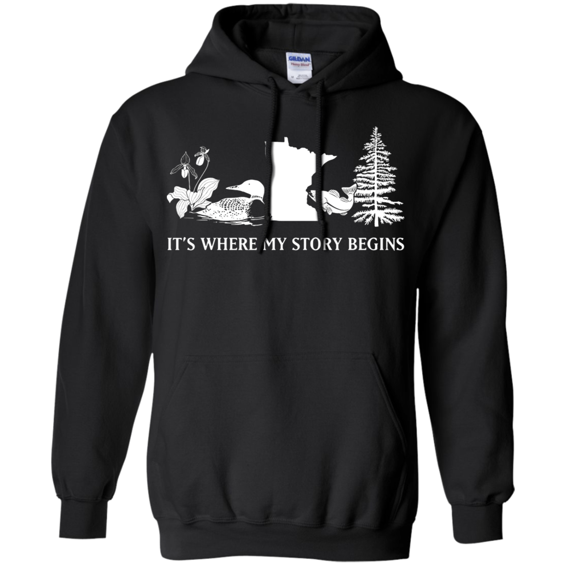 Minnesota It_s Where My Story Begins Shirts