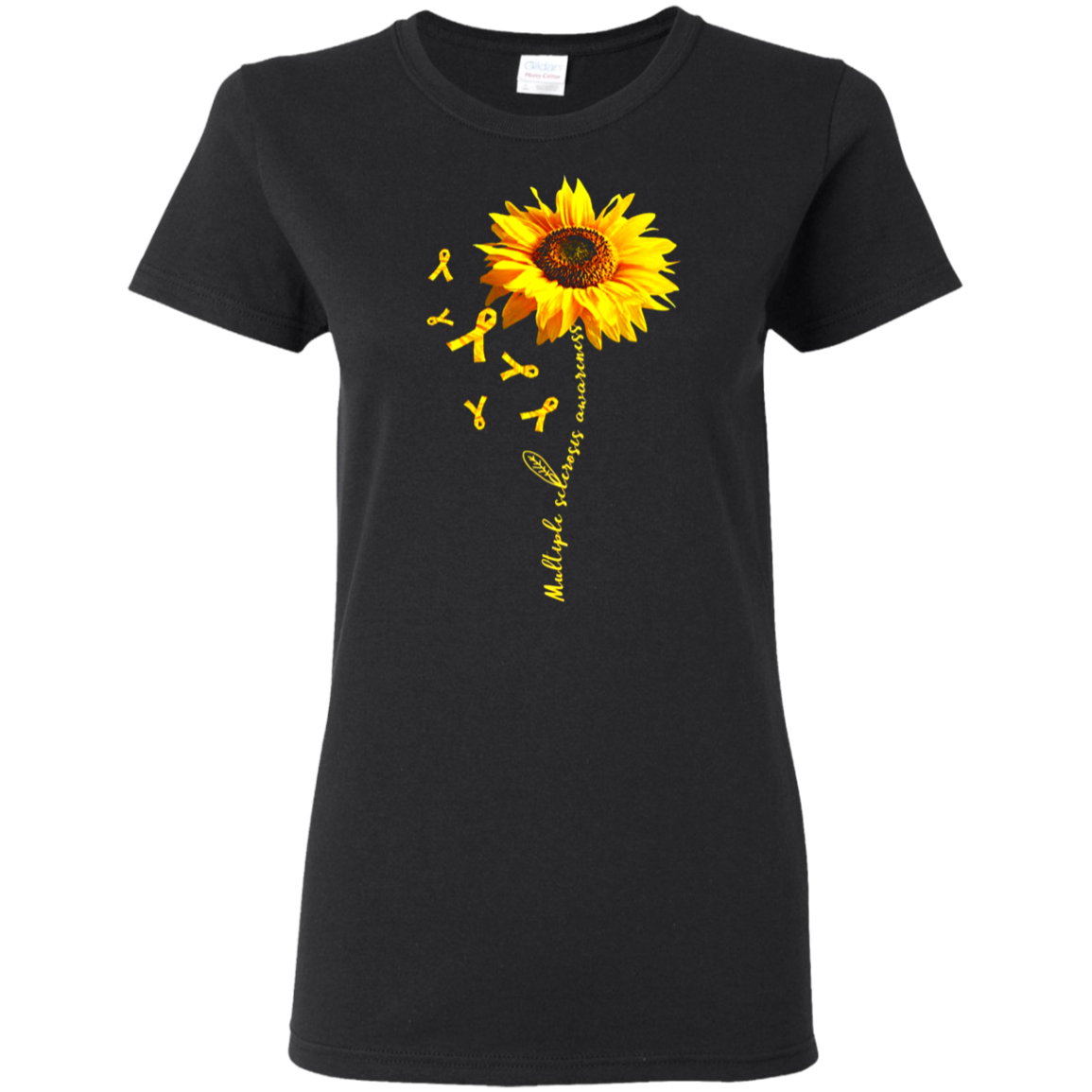 Multiple Sclerosis Awareness Sunflower Shirt