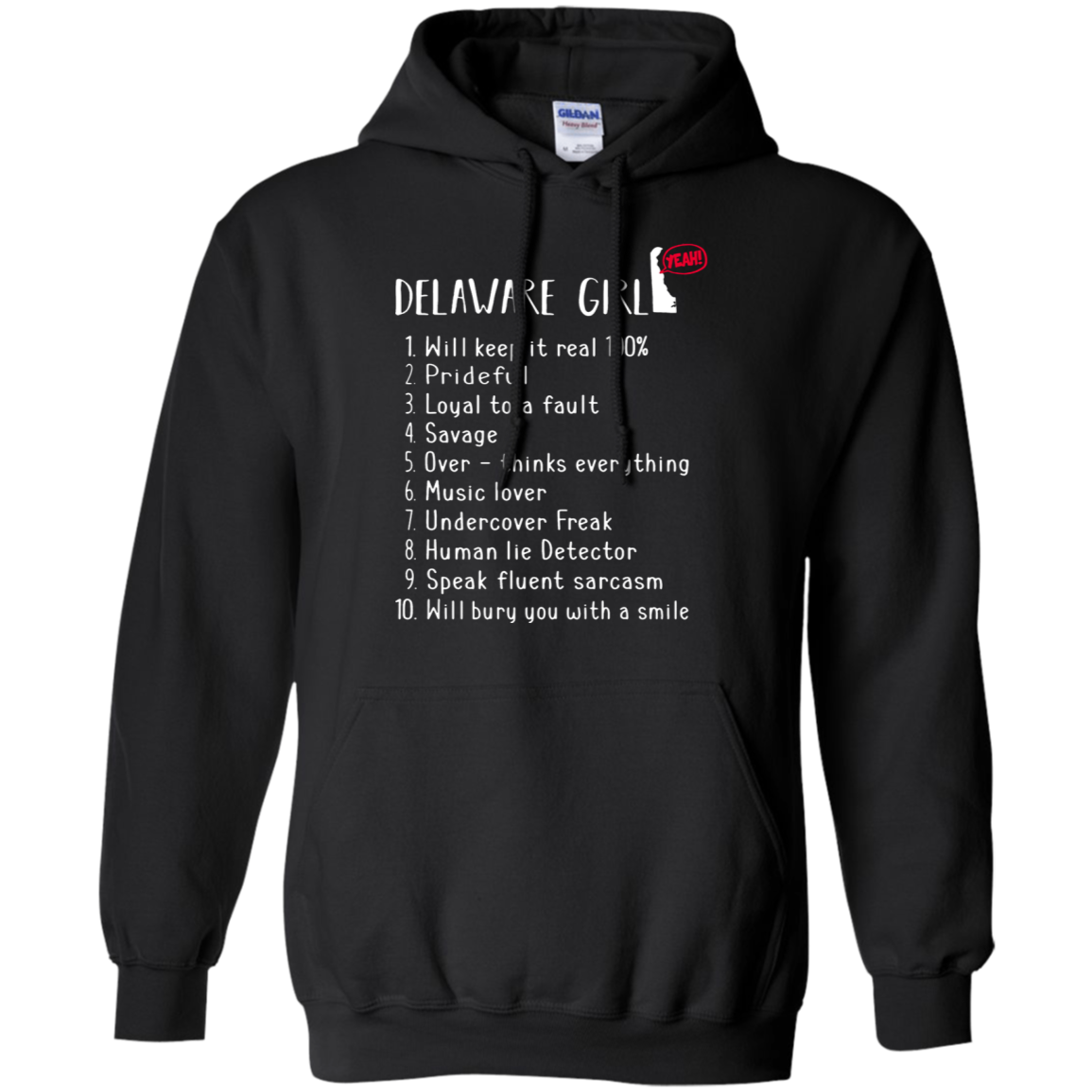 Delaware Girl Will Keep It Real What She Can Do Shirts