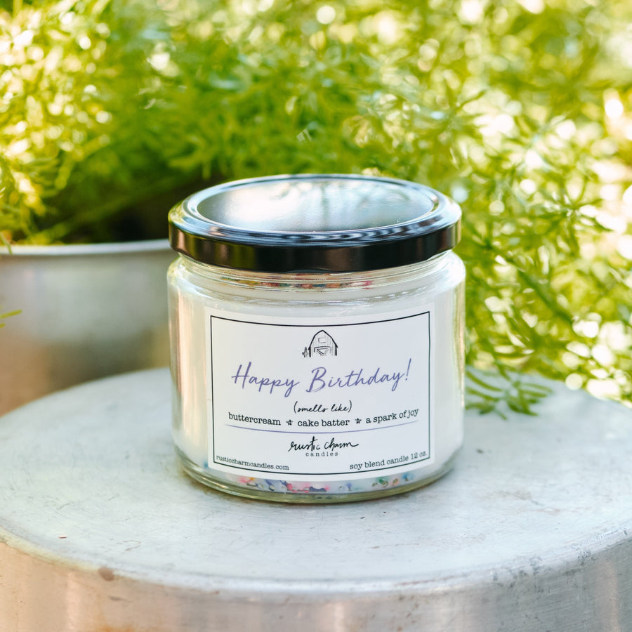 Happy Birthday Candle - Sprinkles! Wax Melts – Rustic Charm Candles