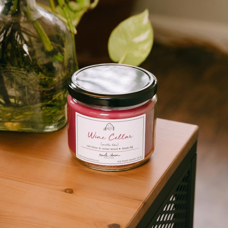 Strawberry Wine Rustic Wax Melt – Scents of Soy Candle Co.