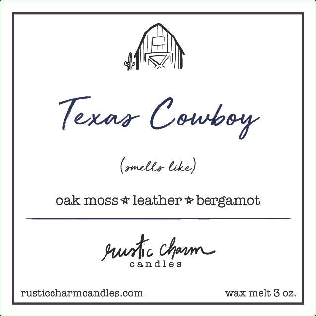 Sweet Tobacco Leaf  Texas Cowboy Candle Co.