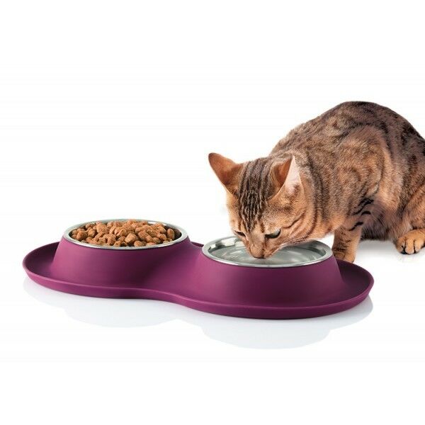 stainless steel cat food bowls