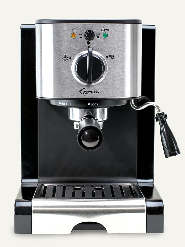 Capresso 116.04 EC100 Pump Espresso & Cappuccino Machine Black / Stain