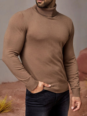Plain Long Sleeve Sweater - Shirts In Style