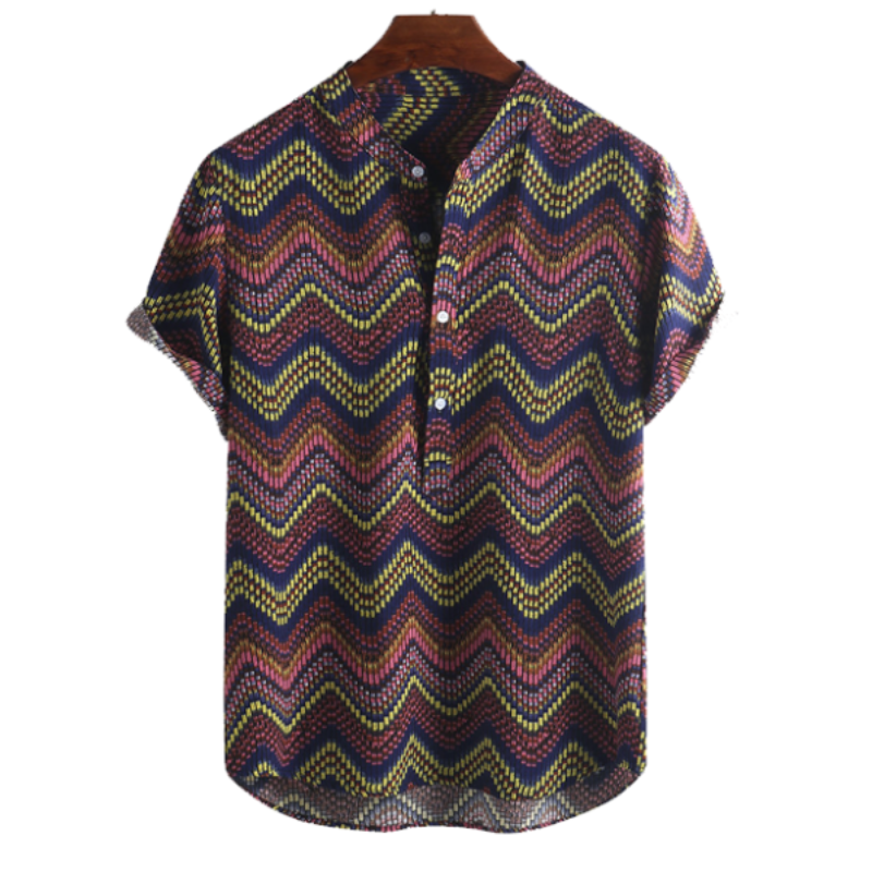 Printed Chevron Shirt – Shirts In Style