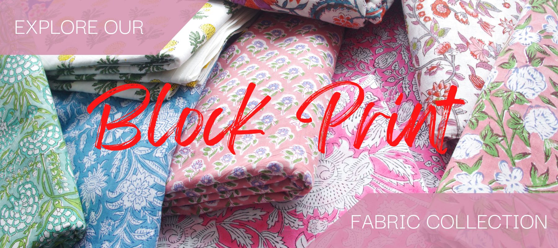 Hand Block Printed Fabric, Indian Kantha Quilts & Bedspreads, Tapestry ...