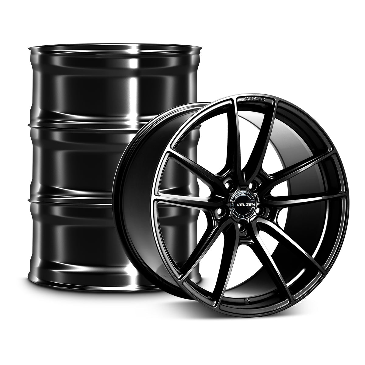 2020+ Chevrolet Corvette C8 Stingray Velgen VF5 Wheel Package (Front 20X10 & Rear 20X12)